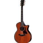 Taylor  814CE-BE-50A Builder's Edition Acoustic Electric Guitar - Honduran / Sinker Redwood, Kona Edgeburst, w/ Deluxe Hardshell Case